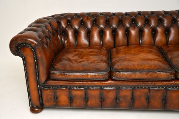 Victorian Style Deep Oned Leather, What Style Is A Chesterfield Sofa