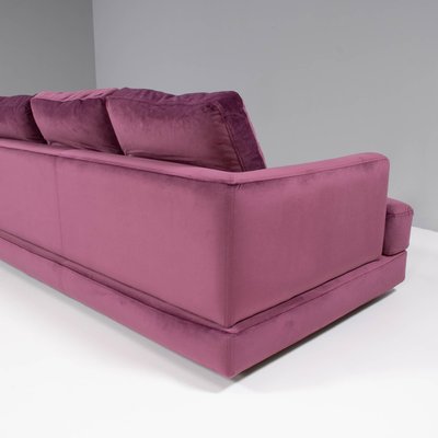 Deep purple couch deals