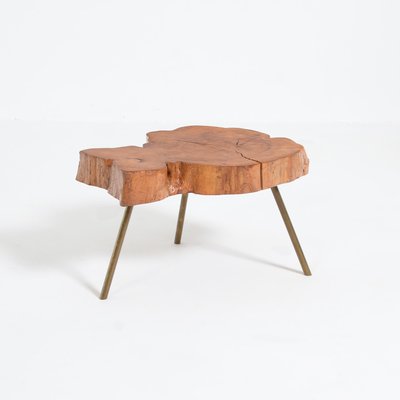 Tree trunk coffee table for hot sale sale