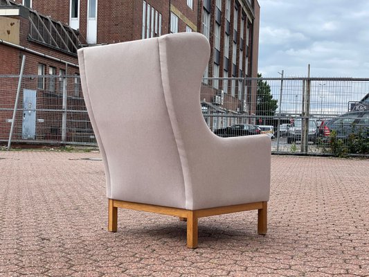 Cb2 store wingback chair