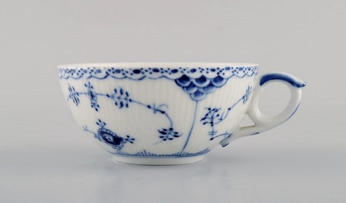 Royal Copenhagen Model Number 1/525 Blue Fluted Half Lace Royal Copenhagen Model Number 1/525 Blue Fluted Half Lace