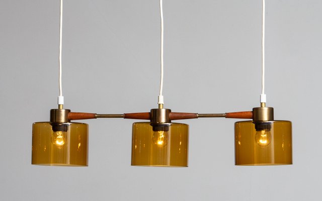 Pendant Lamp With Amber Glass Shades By Carl Erlund For Orrefors Sweden 1960s At Pamono Pendant Lamp With Amber Glass Shades By, Contemporary Amber Glass Chandelier Shades
