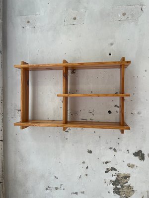Pine Wall Shelves In The Style Of, Pine Wall Shelves