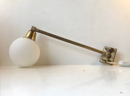 2 light outlet swing arm sconce