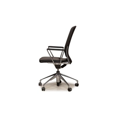 Black Leather Office Chair From Vitra For Sale At Pamono Black Leather Office Chair From Vitra For Sale At Pamono