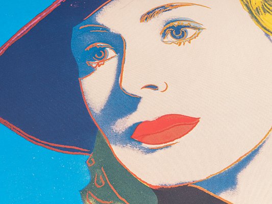 Andy Warhol, Ingrid Bergman with Hat 315, Poster for sale at Pamono