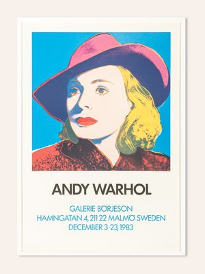 Andy Warhol, Ingrid Bergman with Hat 315, Poster for sale at