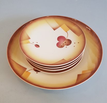 Plate Decor from Villeroy & Boch, 1930s, Set of 7 for sale at Pamono