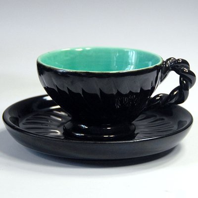 Vallauris france 陶器 Jouve Vallauris Cup by Jérôme Massier From 1950 - Etsy