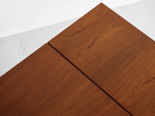 mid century danish dining table in teak and oak by borge mogensen for soborg for sale at pamono