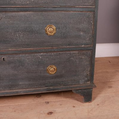 Painted Chest Of Drawers For At Pamono, Washed Wood Dresser Indigo