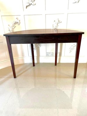 Half moon sofa table top