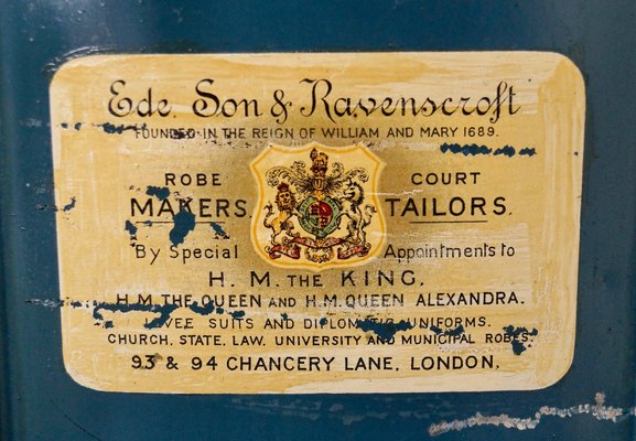 Antique Judges Robe Box From Ede Ravenscroft For Sale At Pamono