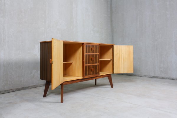 Vintage English Walnut Highboard From Morris Of Glasgow 1950s For Sale At Pamono Vintage English Walnut Highboard From Morris Of Glasgow 1950s For Sale At Pamono