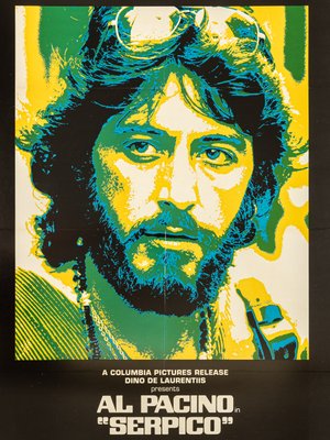 Serpico Al Pacino Poster, 1970s for sale at Pamono