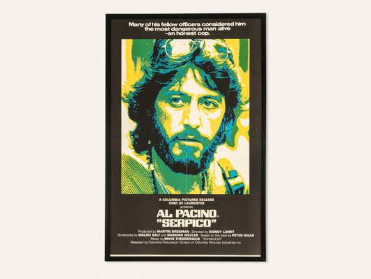 Serpico Al Pacino Poster, 1970s for sale at Pamono