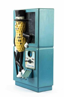 Vintage Mr. Peanuts Dispenser, USA, Mid-20th Century for
