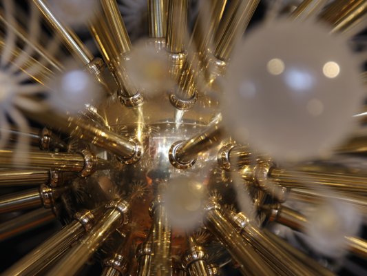 Very Large Snowball Ceiling Lamp by Emil Stejnar for Rupert Nikoll