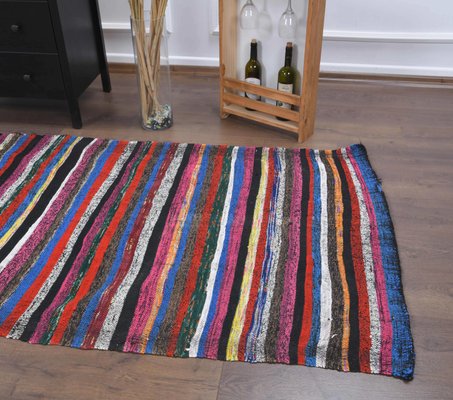 Vintage Turkish Kilim Runner Rug for sale at Pamono