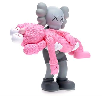 KAWS, Gone, Grey Version, Collectible Pop Art, 2019 for sale at Pamono