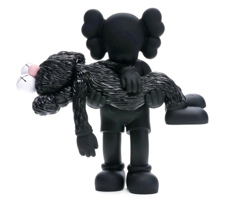 【美品・未使用品】KAWS GONE BLACK OPEN EDITION KAWS, Gone, Black Version, Collectible Pop Art, 2019 for