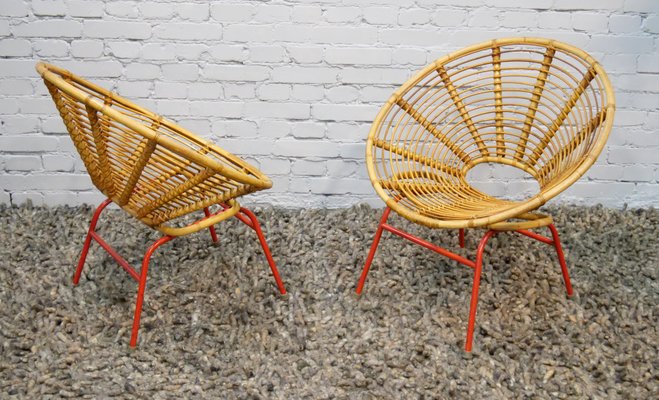 Wicker 2024 scoop chair