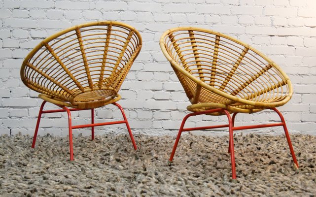 Bamboo bowl chair top
