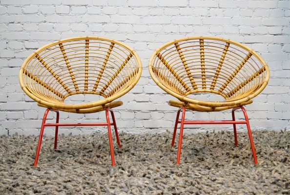 Bamboo Chair from Roh Noordwolde The Netherlands 1950s for sale