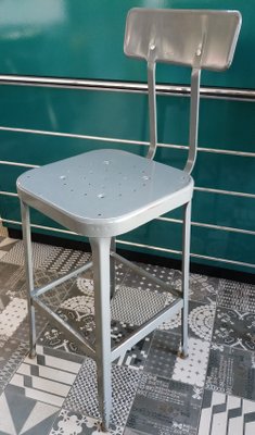 Vintage Industrial Stool from Lyon, 1950s, USA for sale at