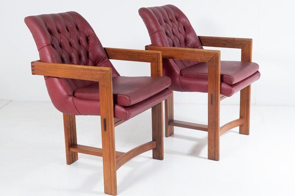 Leather library chairs for sale sales