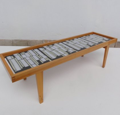 German Mid Century Ceramic Tile Coffee Table For At Pamono German Mid Century Ceramic Tile Coffee Table
