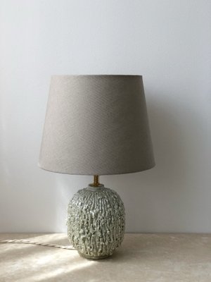 mint green table lamp