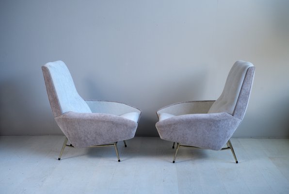 Large Armchairs By Guy Besnard 1960s Set Of 2 For Sale At Pamono
