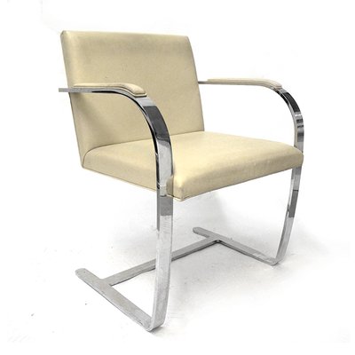 BRNO Flat Base Chair by Ludwig Mies van der Rohe, 1970s for sale