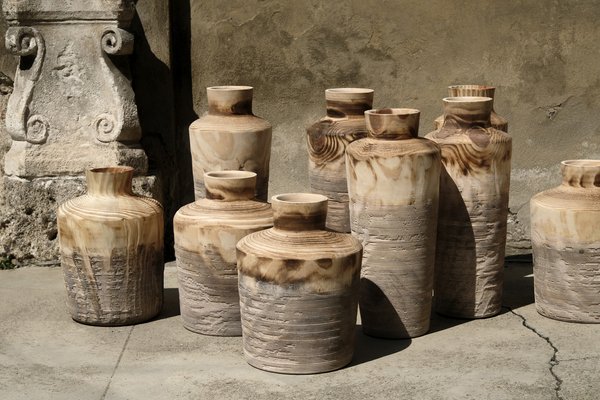 Short Pine Alberi Vase by Gumdesign for Hands on Design for sale at Pamono