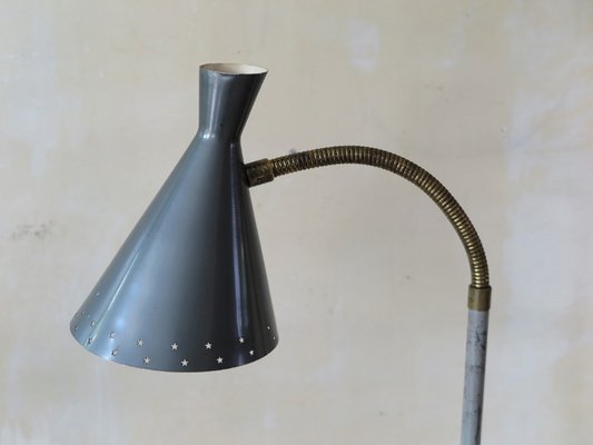 Italian Floor Lamp With Marble Base 1950s For Sale At Pamono