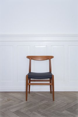 Mid-Century Danish W2 Chairs by Hans J. Wegner for Madsens, 1950s