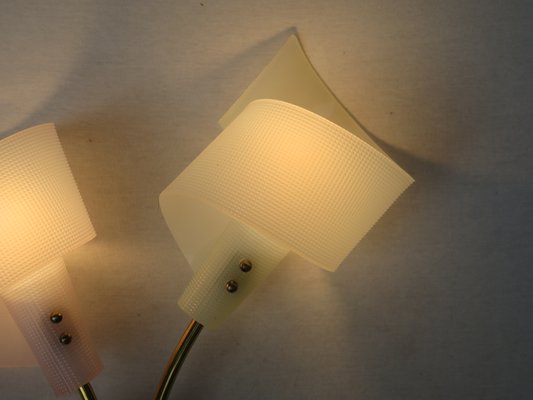 Wandlampen mit Zwei Leuchten von GERU-Leuchten, 1950er, 2er Set bei Pamono  kaufen