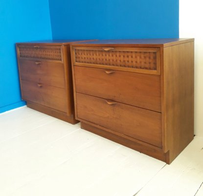 Walnut Perception Cabinets By Warren Church For Lane Furniture