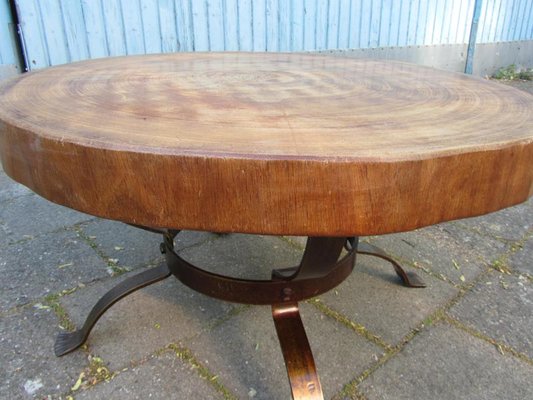 Vintage Tree Trunk Coffee Table For Sale At Pamono