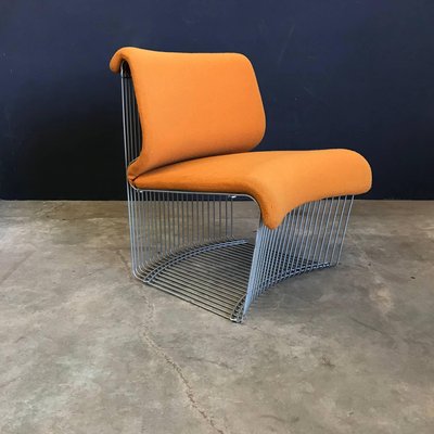 Side Table & 3 Pantonova Chairs by Verner Panton for Fritz Hansen