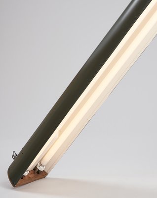 Vintage Fluorescent Lighting Fixture By Paul Mrosek Vintage Fluorescent Lighting Fixture By Paul Mrosek