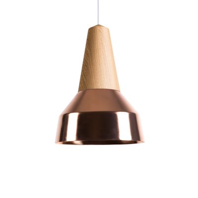 Eikon Ray Copper Oak Pendant Lamp From Schneid Studio For At Pamono - Oak Pendant Light