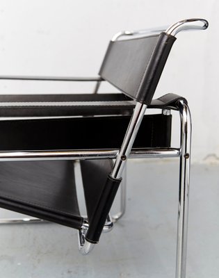 B3 Wassily Chair by Marcel Breuer for Gavina, 1970s for sale at Pamono