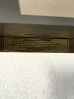 23 Carat Gold Plated Coffee Table 1960s For Sale At Pamono