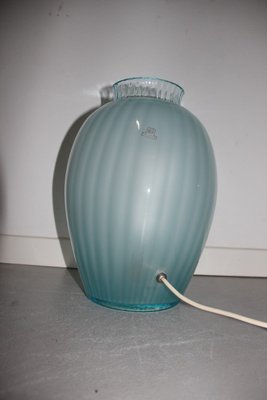 glass vase table lamp