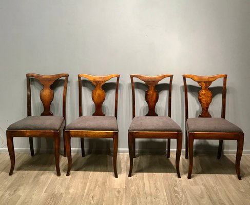Antique Dining Chairs Set Of 4 For At Pamono Antique Dining Chairs Set Of 4 For