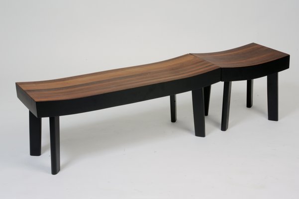Ipe Bench With Painted Trim By Luca Nichetto For Sale At Pamono