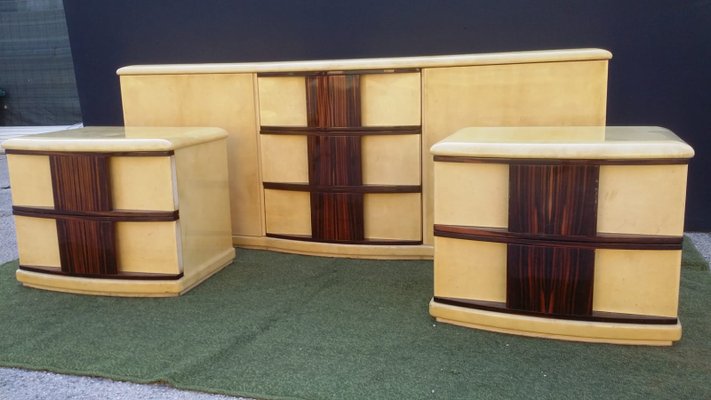 Rosewood Chest With Two Bedside Tables 1960s For At Pamono Rosewood Chest With Two Bedside Tables 1960s 12