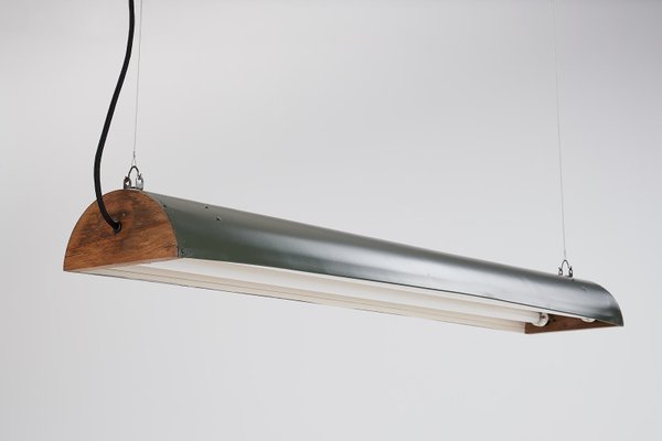 Vintage Fluorescent Lighting Fixture By Paul Mrosek Vintage Fluorescent Lighting Fixture By Paul Mrosek